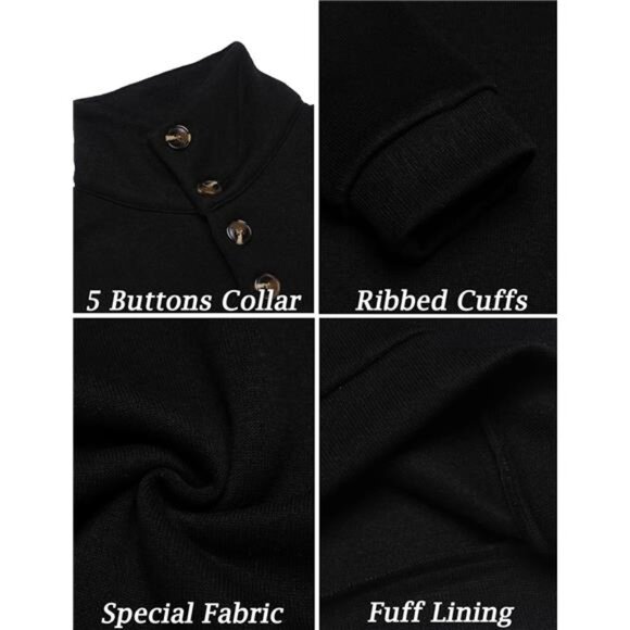 Mens Pullover Sweater Slim Fit Knitted Thermal Long Sleeve Casual Shawl Collar - Picture 6 of 7